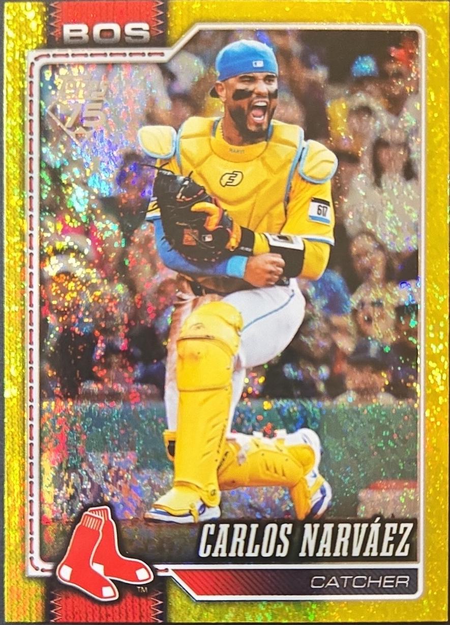 Carlos Narvaez [Yellow Holo] #344
