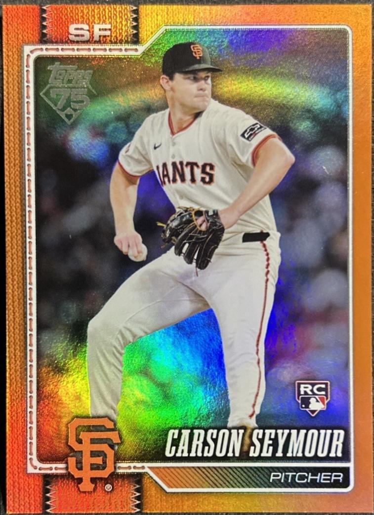 Carson Seymour [Orange Sandglitter] #112