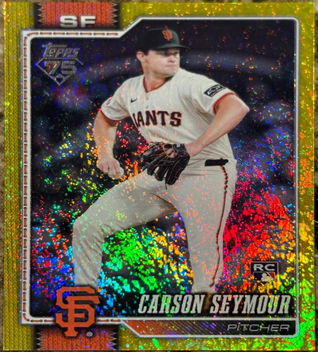 Carson Seymour [Yellow Holo] #112