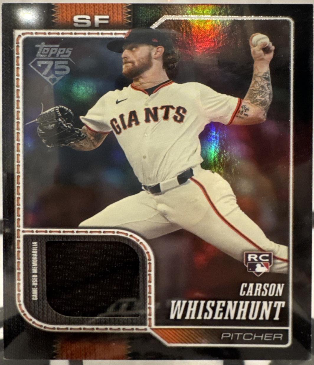 Carson Whisenhunt [Black Sandglitter] #184