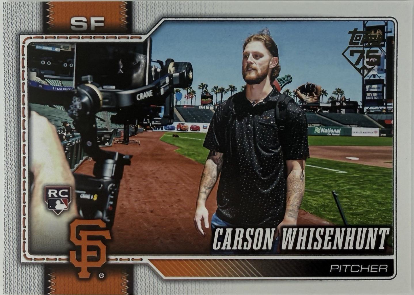 Carson Whisenhunt [Golden Mirror Variation] #184