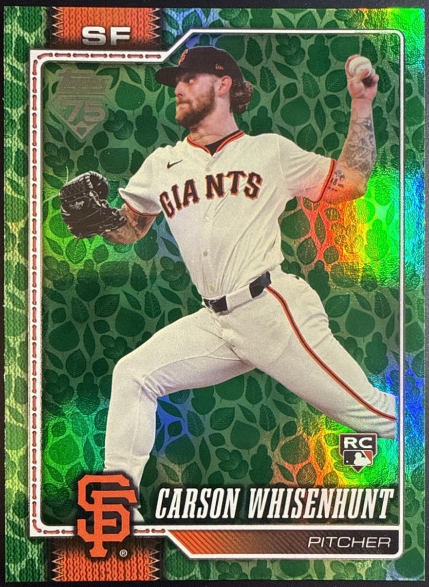 Carson Whisenhunt [Green Diamante] #184