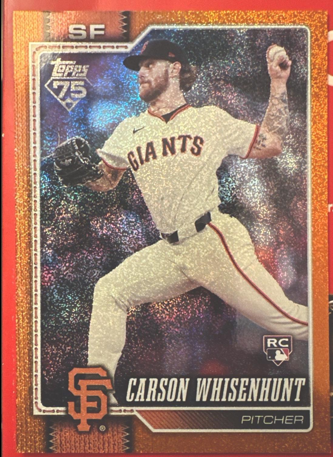 Carson Whisenhunt [Orange Sandglitter] #184