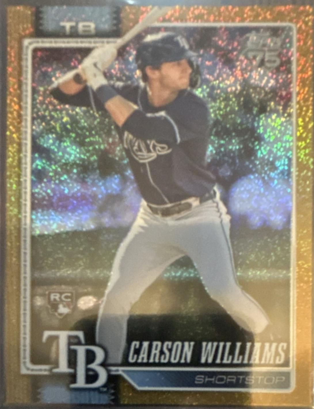 Carson Williams [Gold Sandglitter] #25
