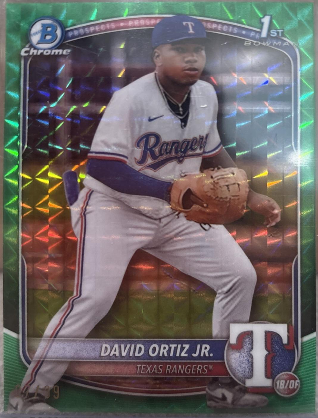 David Ortiz Jr. [Green Geometric] #BCP-29