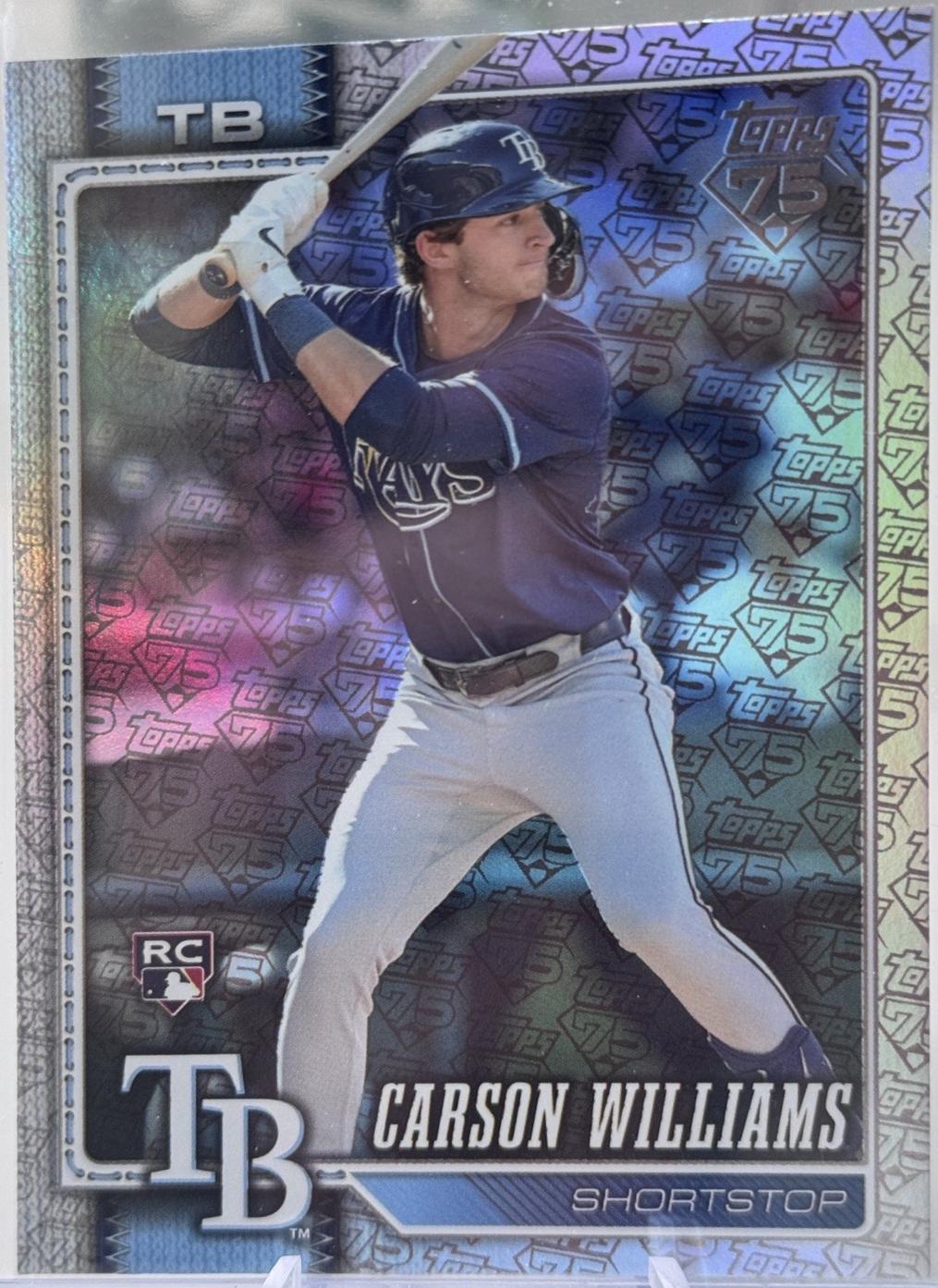 Carson Williams [Years of Topps] #25