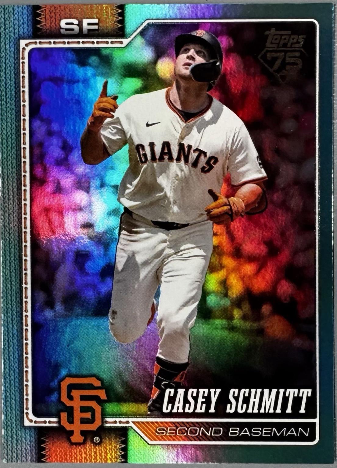 Casey Schmitt [Aqua Rainbow] #57