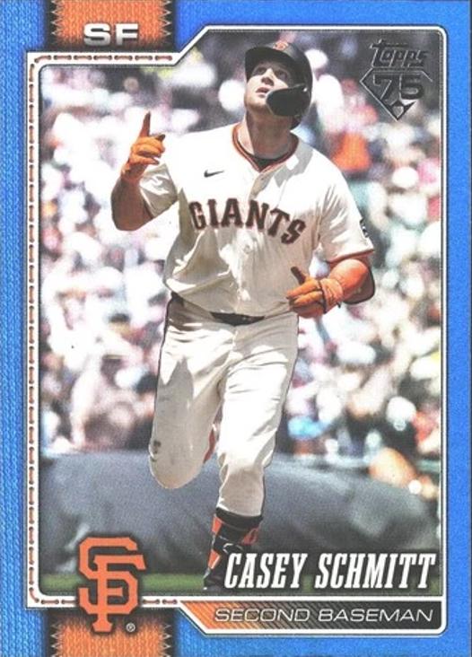 Casey Schmitt [Blue Rainbow] #57