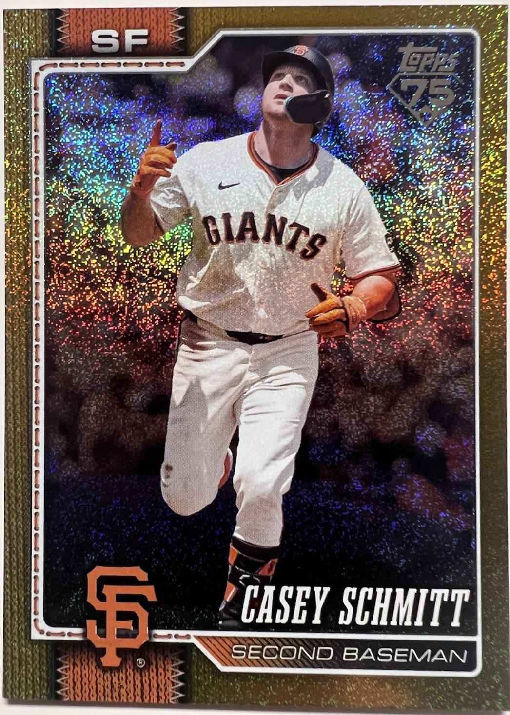 Casey Schmitt [Gold Sandglitter] #57