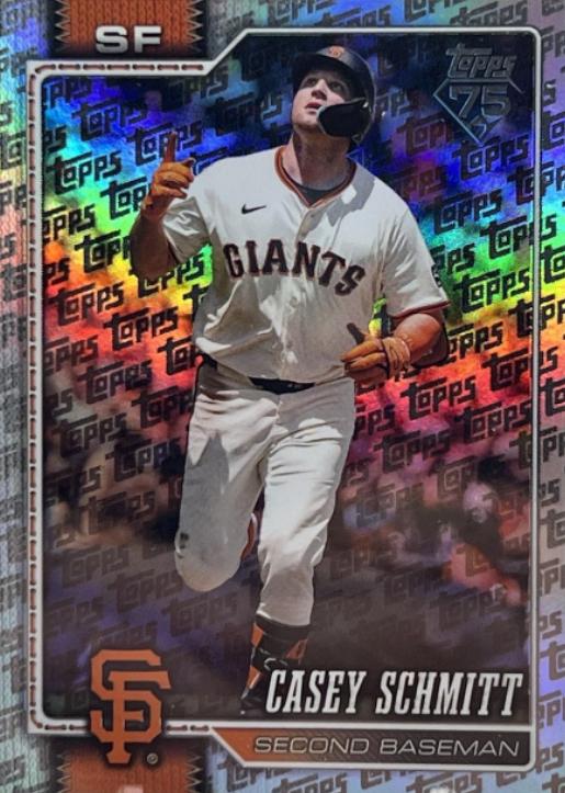 Casey Schmitt [Topps Foil Pattern] #57