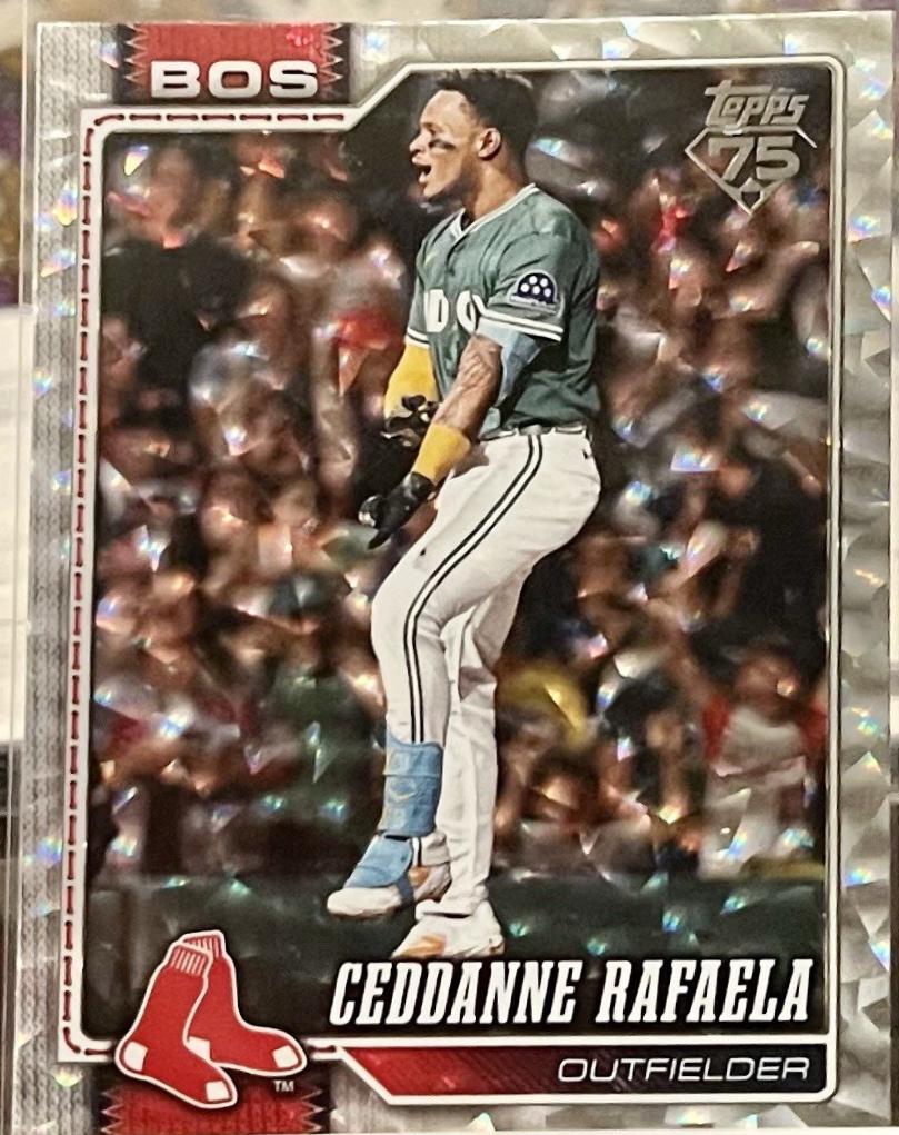 Ceddanne Rafaela [Silver Crackleboard] #101