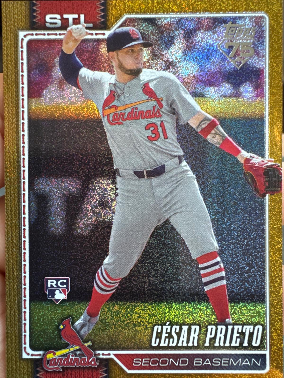 Cesar Prieto [Gold Sandglitter] #95