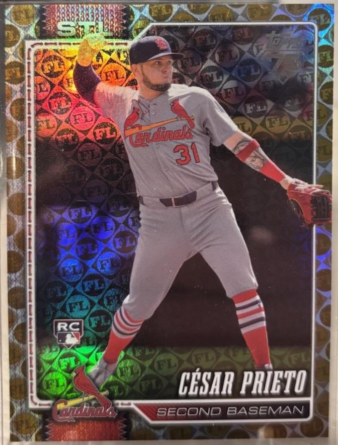 Cesar Prieto [Gold Spring Training] #95
