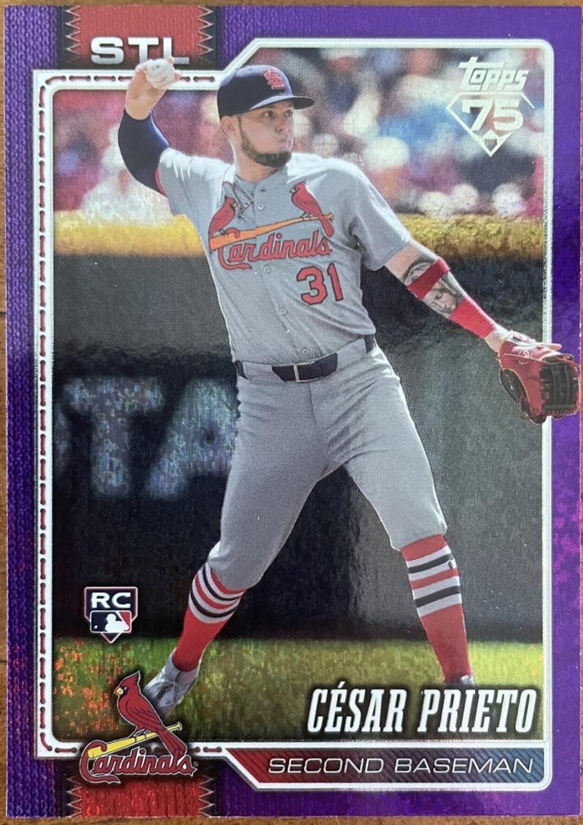 Cesar Prieto [Purple Holo] #95