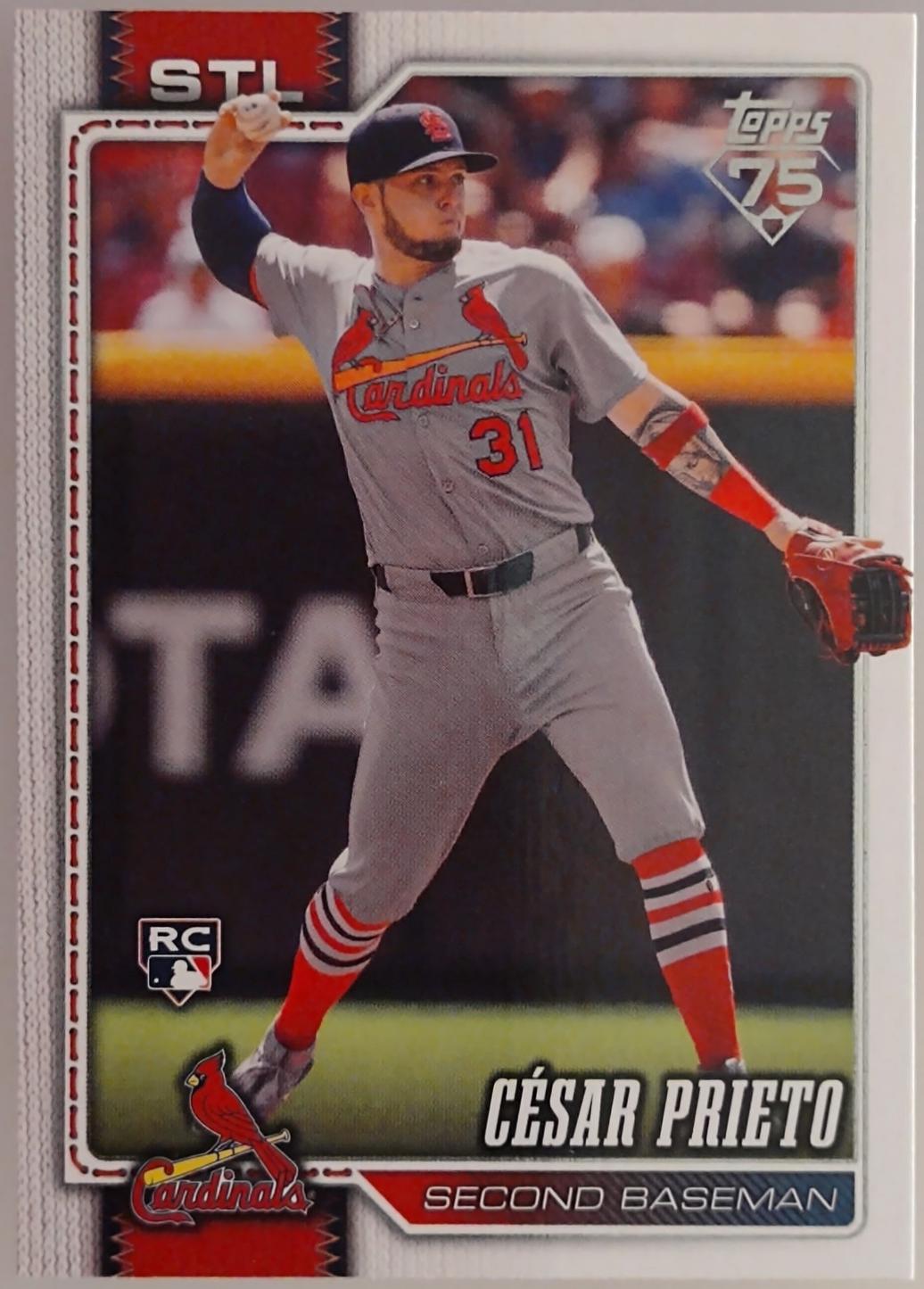 Cesar Prieto [Years of Topps] #95