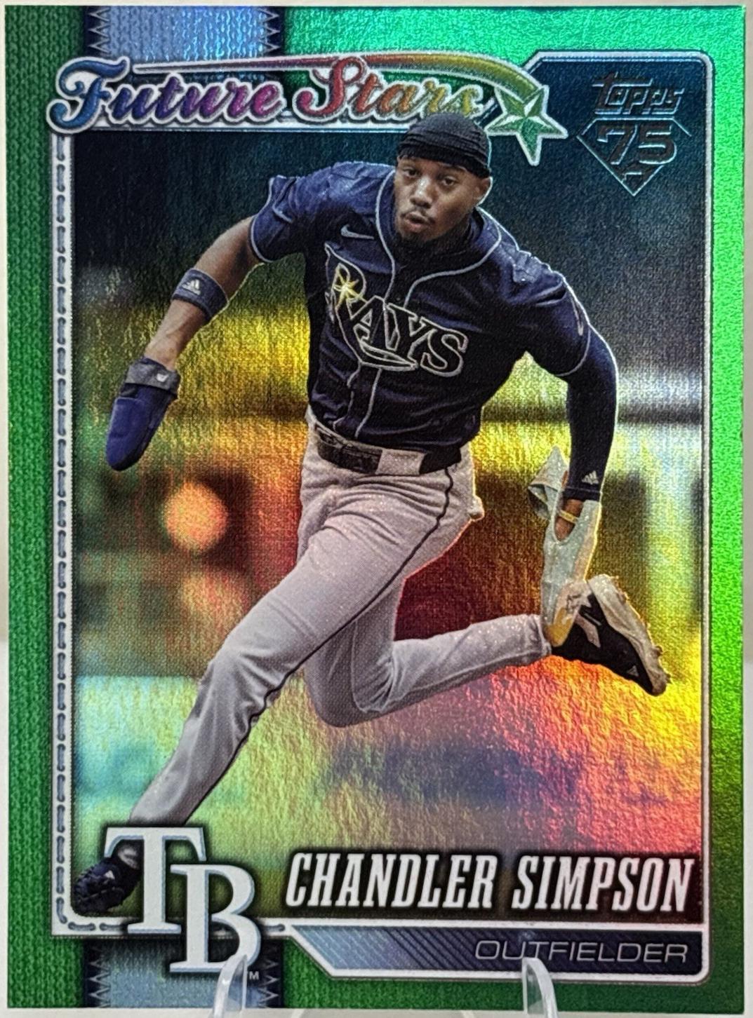 Chandler Simpson [Green Rainbow] #342