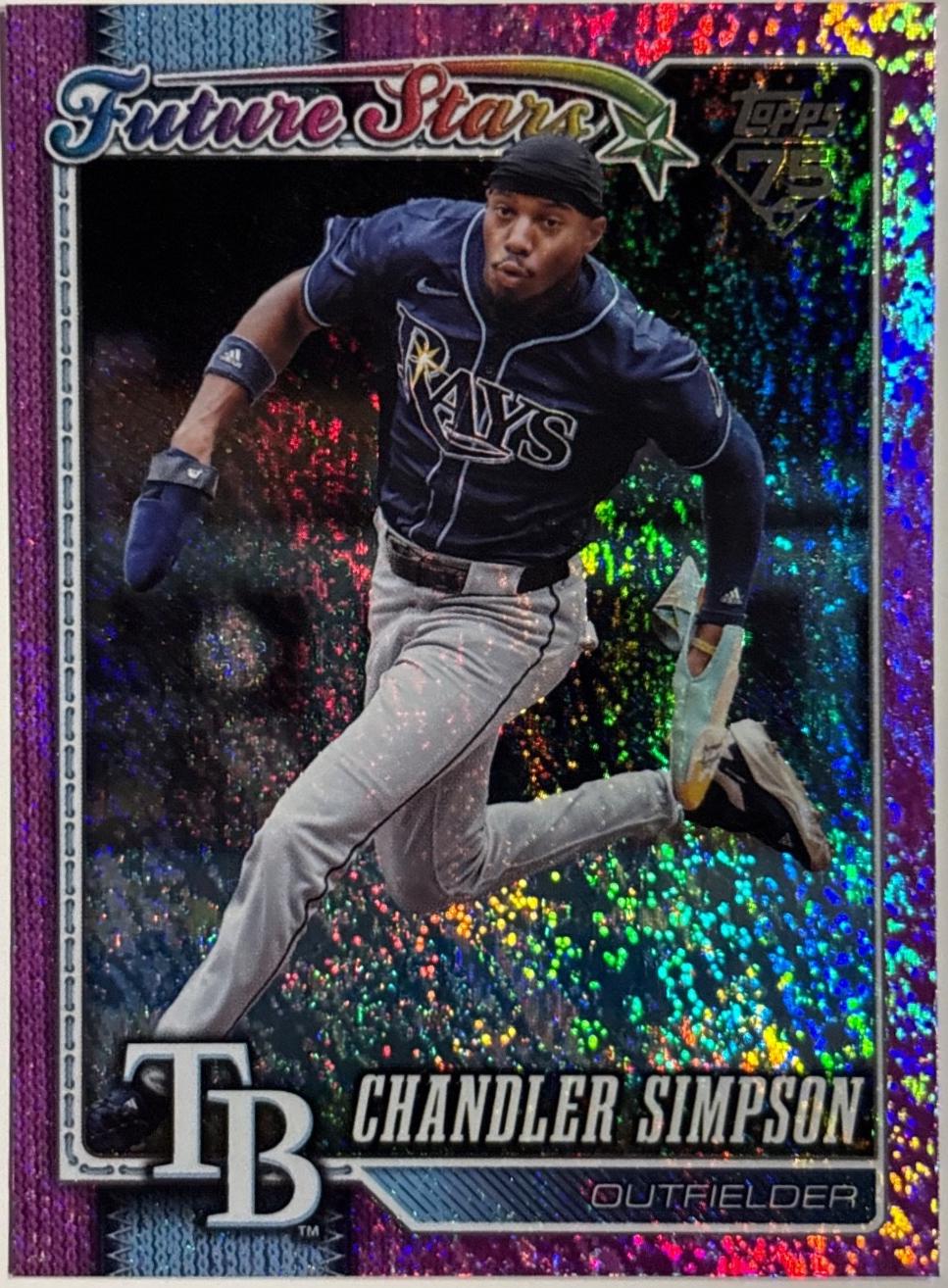 Chandler Simpson [Purple Holo] #342