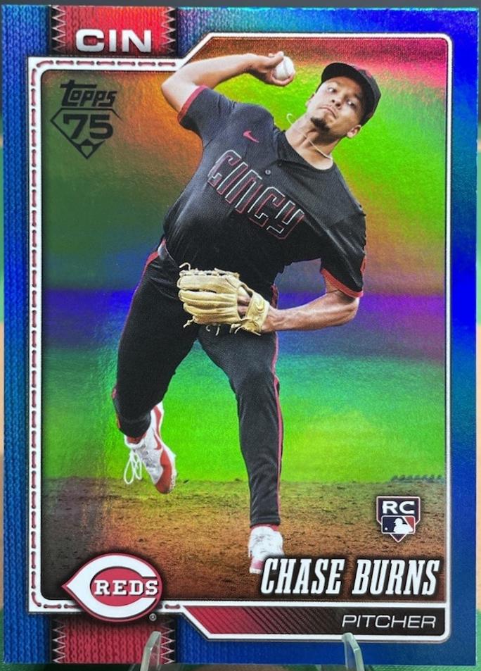 Chase Burns [Blue Rainbow] #312