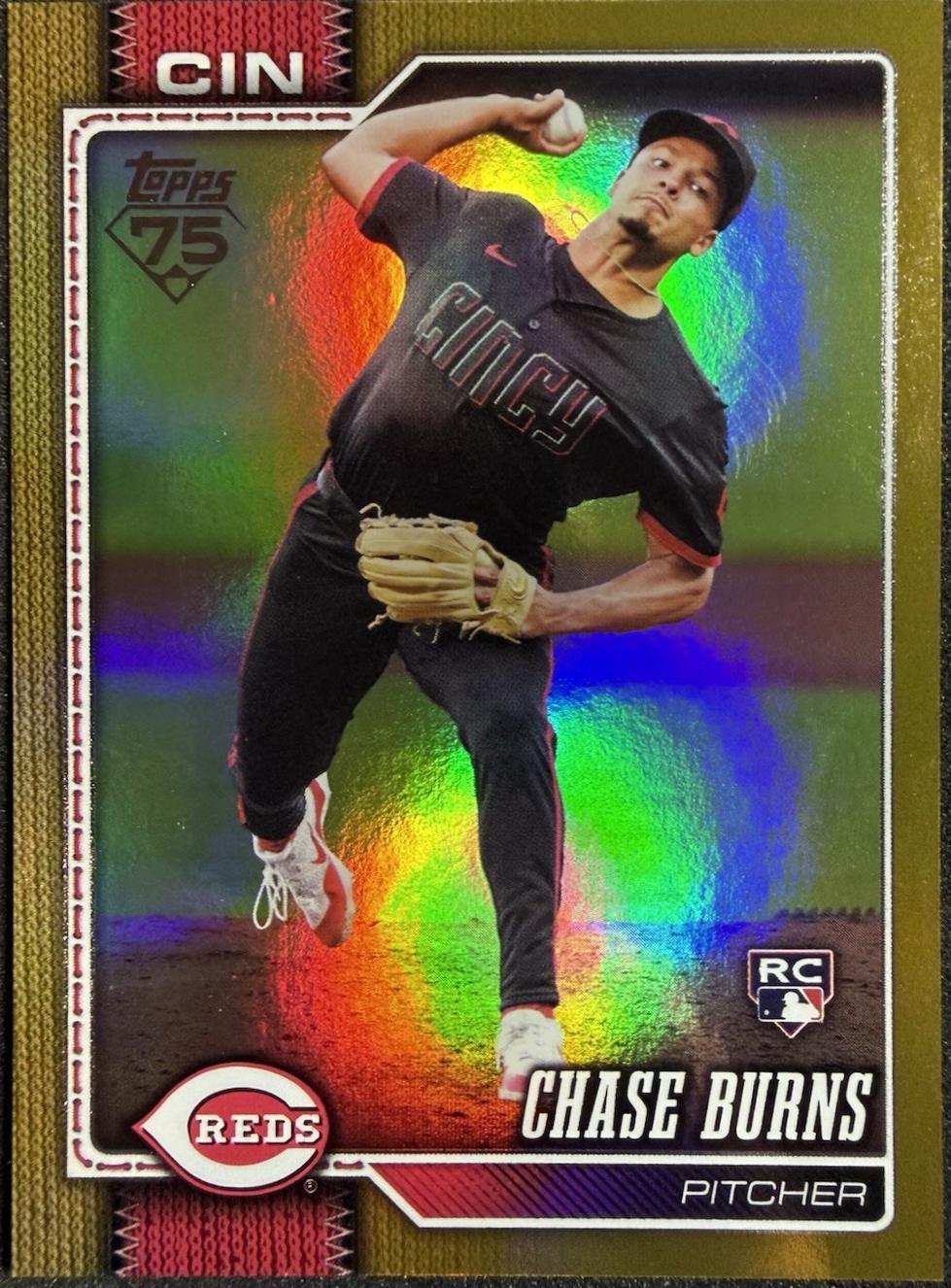Chase Burns [Gold Sandglitter] #312