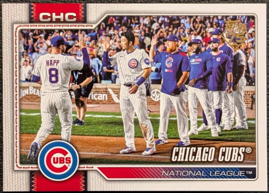 Chicago Cubs [Golden Mirror Variation] #320