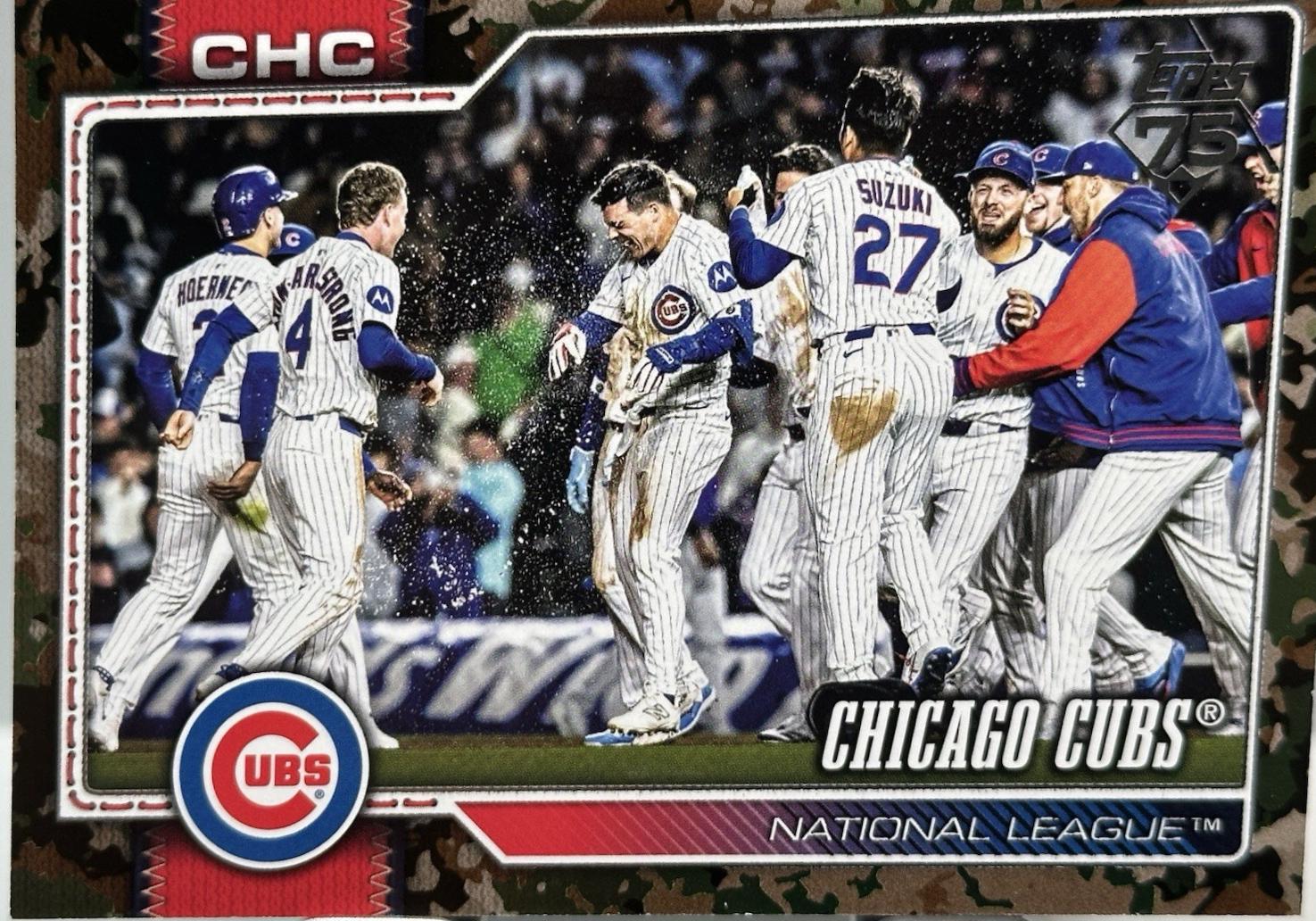 Chicago Cubs [Memorial Day Camo] #320