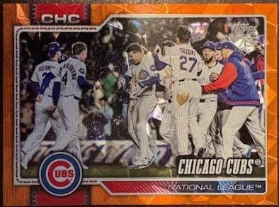 Chicago Cubs [Orange Diamante] #320