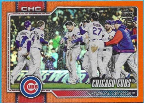 Chicago Cubs [Orange Rainbow] #320