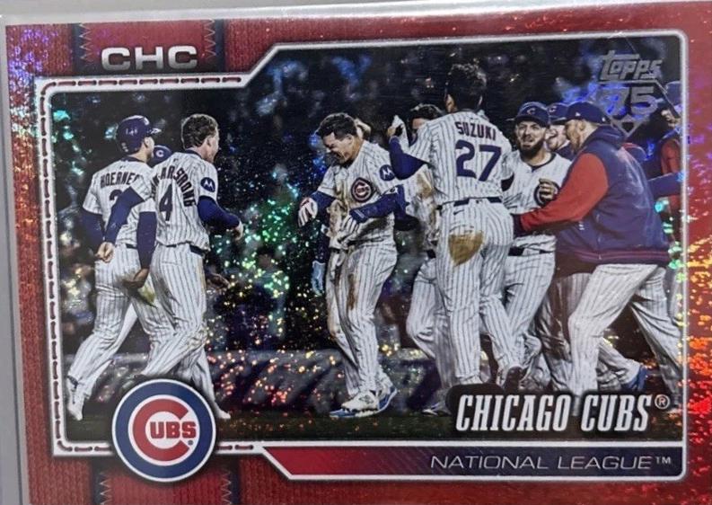 Chicago Cubs [Red Sandglitter] #320
