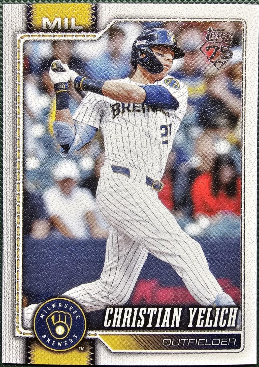 Christian Yelich [Canvas] #154