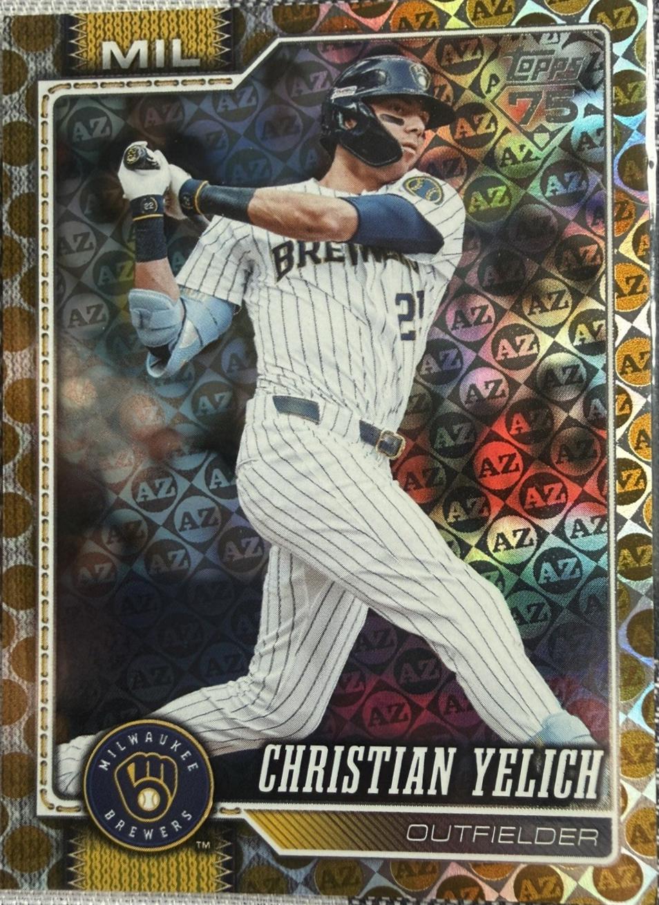 Christian Yelich [Gold Spring Training] #154