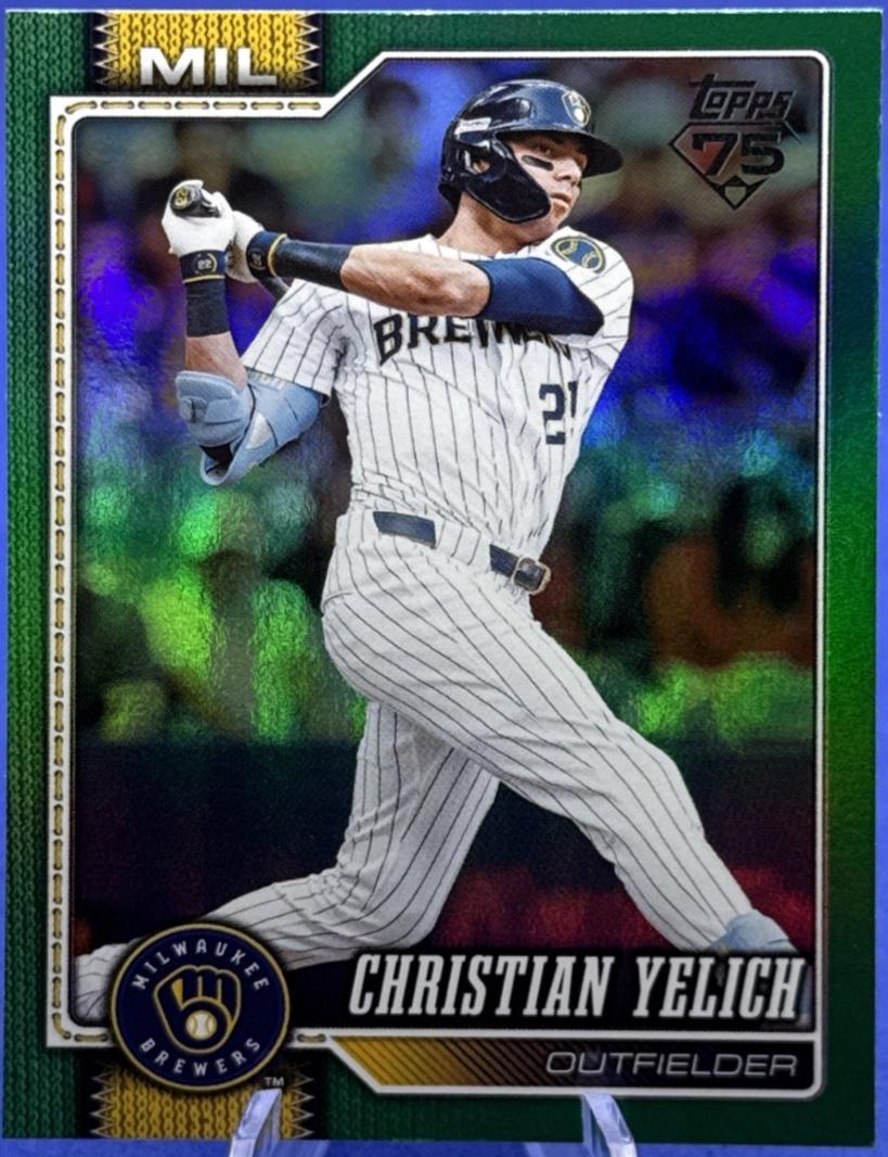 Christian Yelich [Green Rainbow] #154