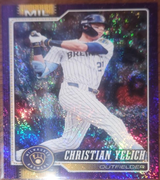 Christian Yelich [Purple Holo] #154
