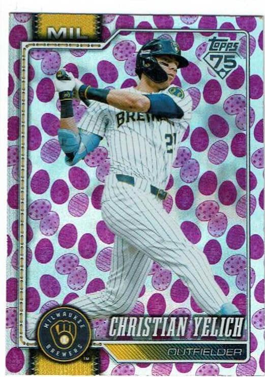 Christian Yelich [Purple Rainbow] #154