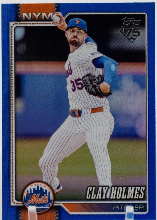 Clay Holmes [Blue Rainbow] #276