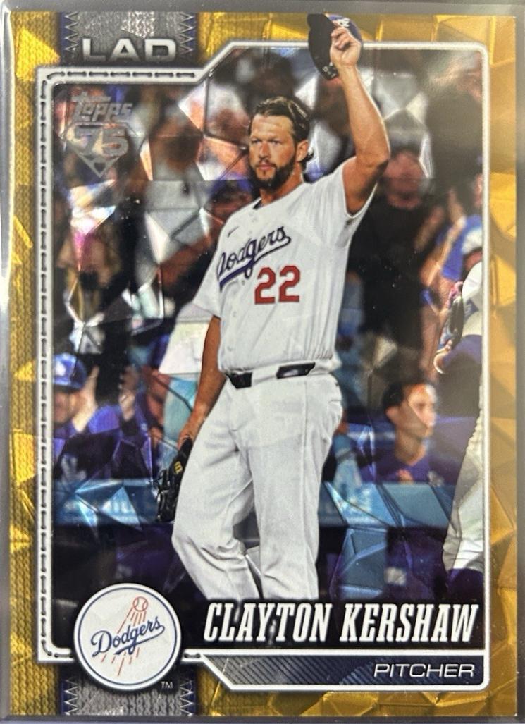 Clayton Kershaw [Gold Diamante] #22