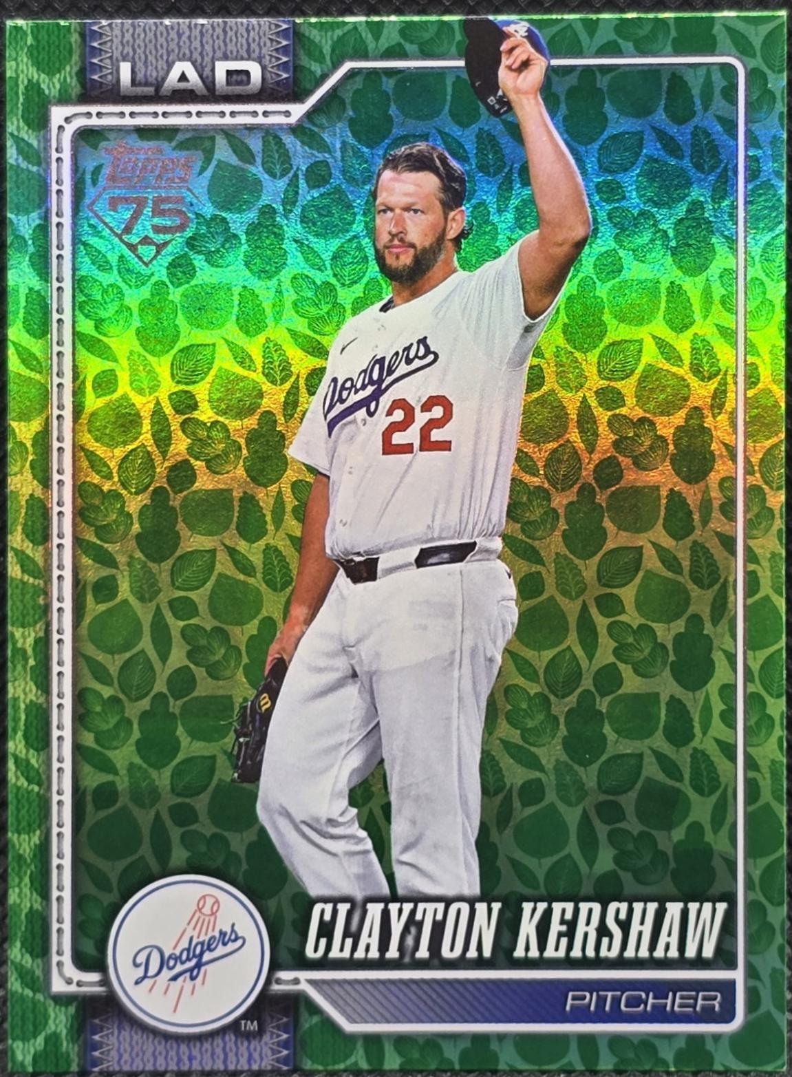 Clayton Kershaw [Green Holo] #22