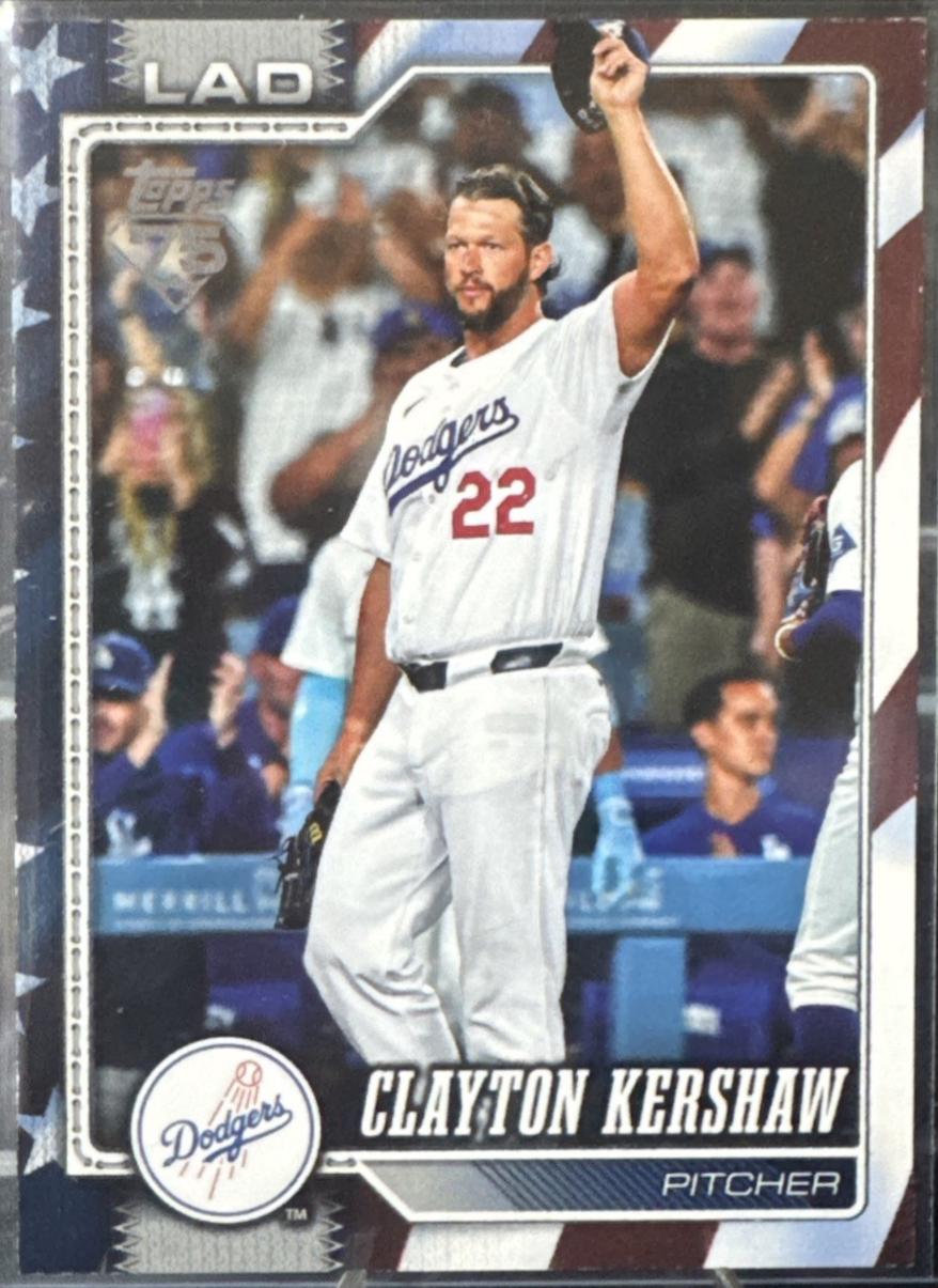 Clayton Kershaw [Independence Day] #22