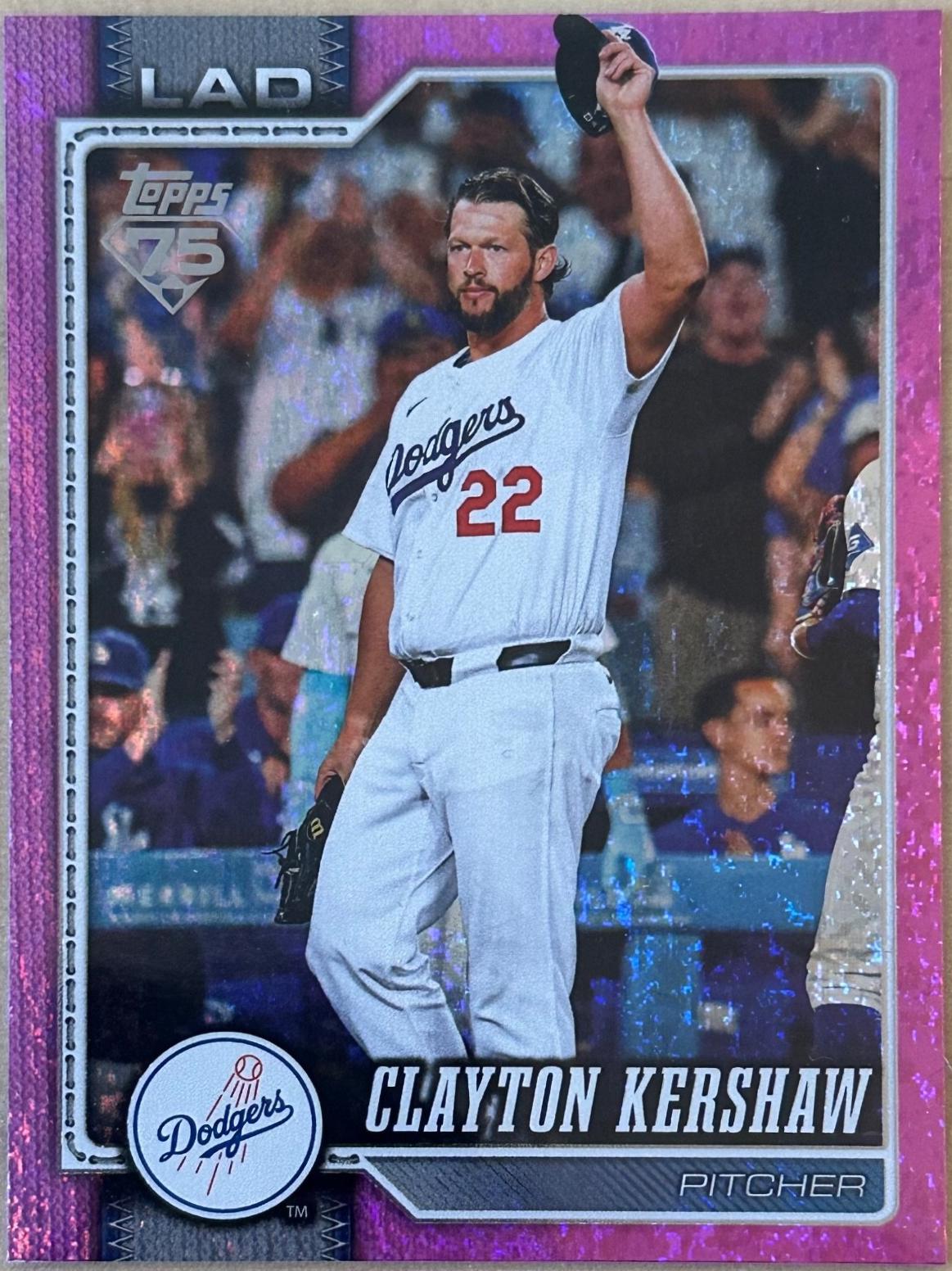 Clayton Kershaw [Pink Holo] #22