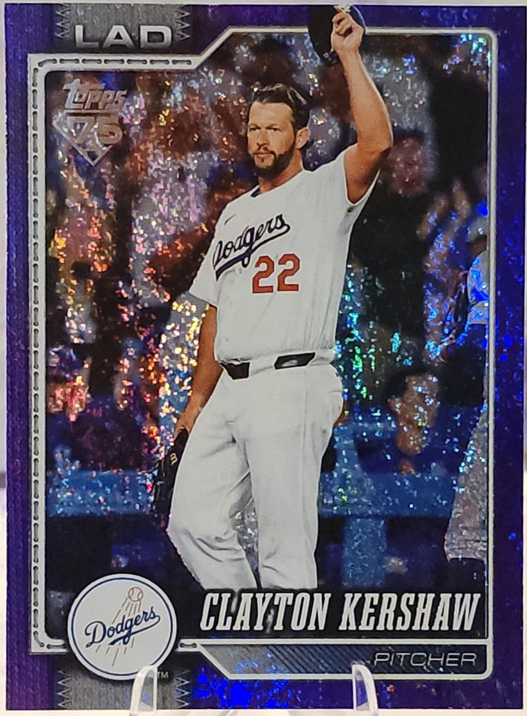 Clayton Kershaw [Purple Holo] #22