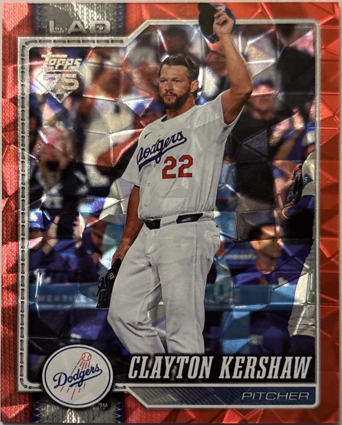 Clayton Kershaw [Red Diamante] #22