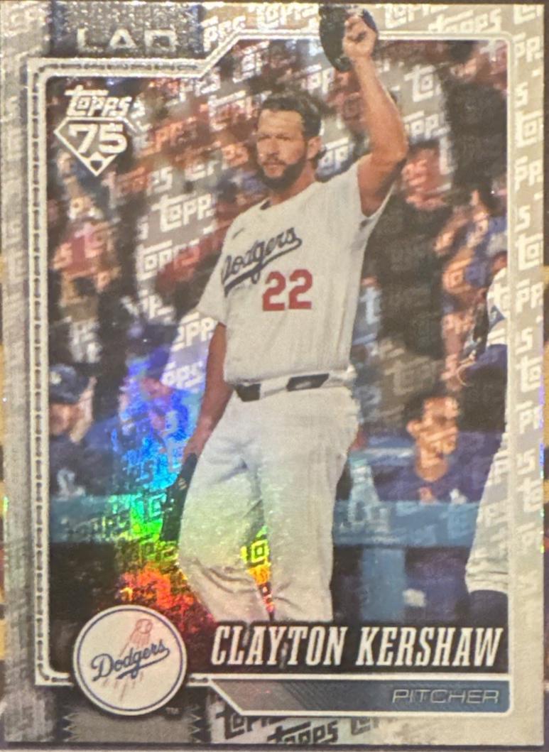 Clayton Kershaw [Years of Topps] #22