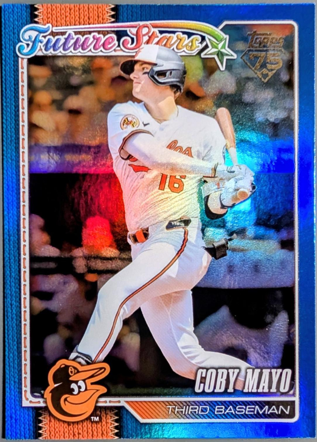 Coby Mayo [Blue Holo] #72