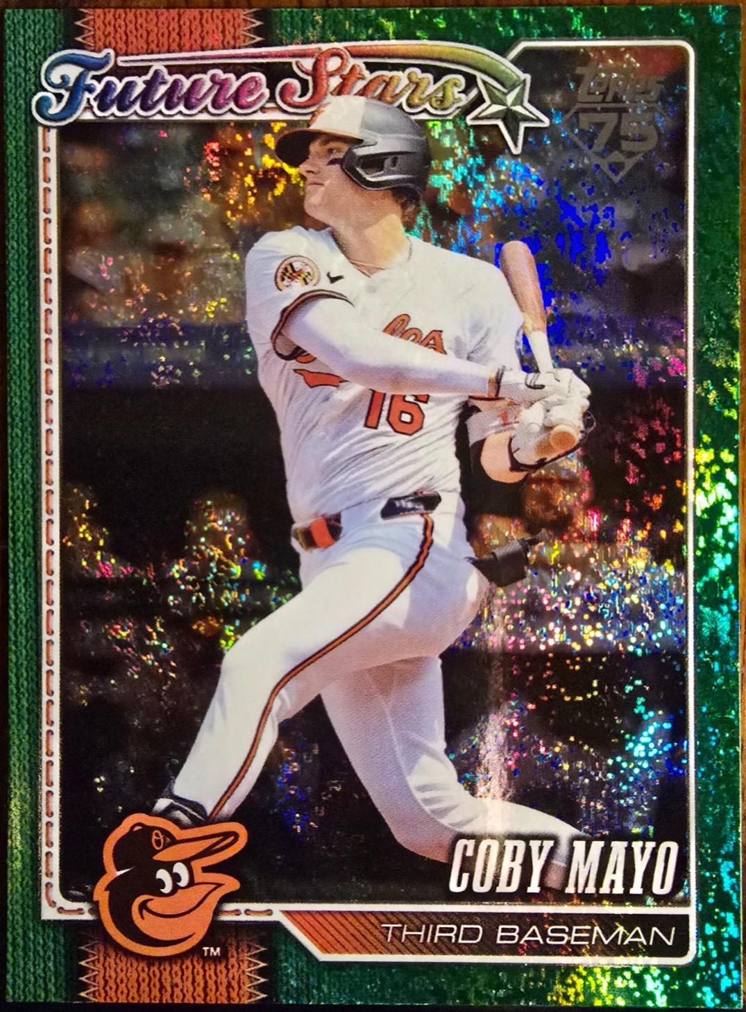 Coby Mayo [Green Holo] #72