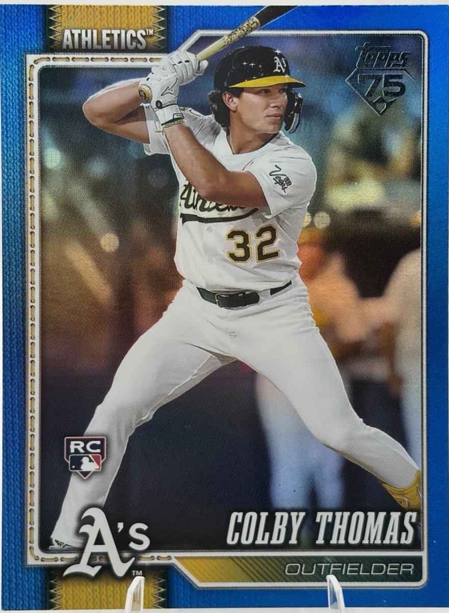 Colby Thomas [Blue Holo] #213