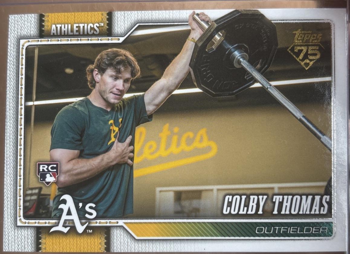 Colby Thomas [Golden Mirror Variation] #213