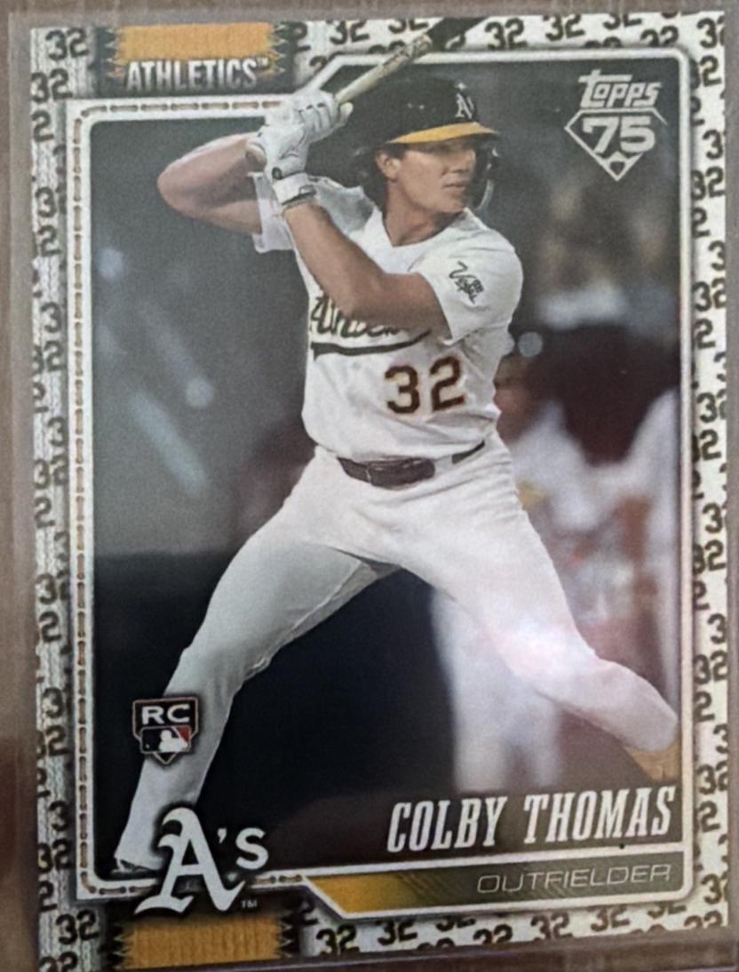 Colby Thomas [Player Number Variation] #213