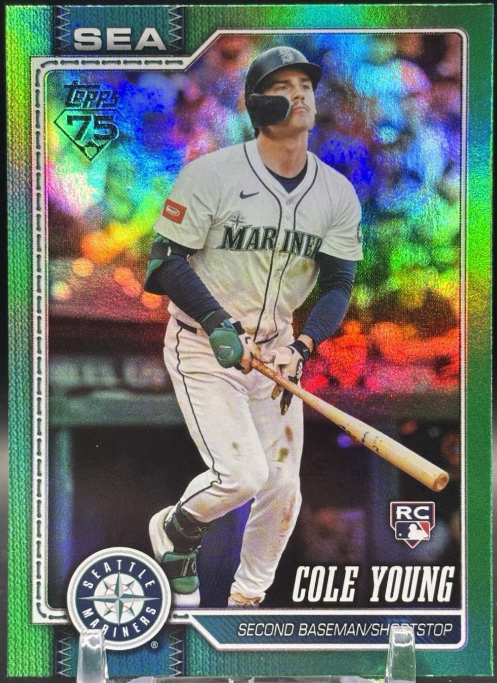 Cole Young [Green Rainbow] #129