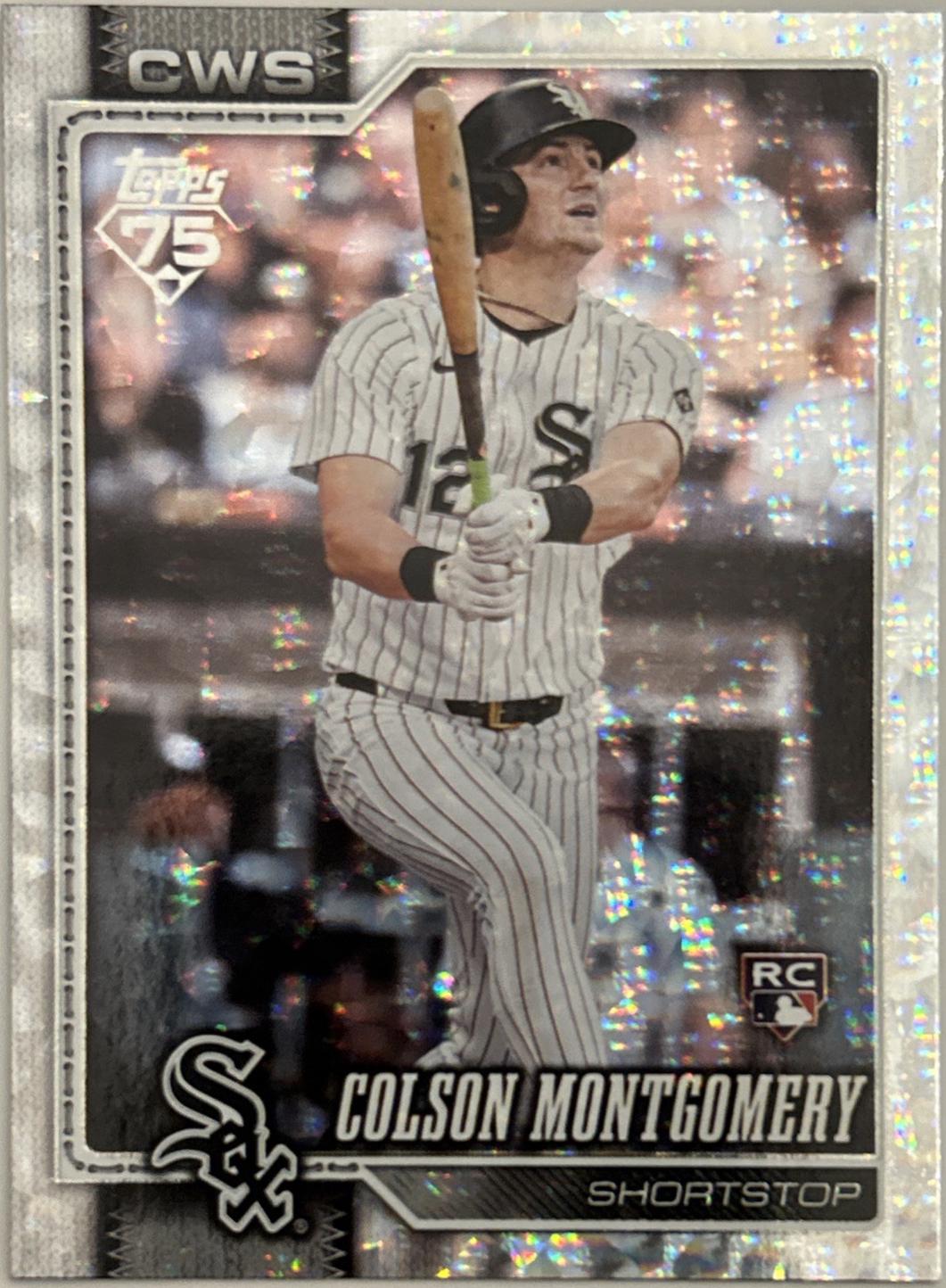 Colson Montgomery [Silver Crackleboard] #157