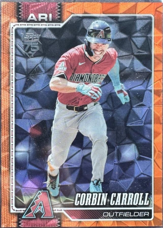 Corbin Carroll [Orange Diamante] #314