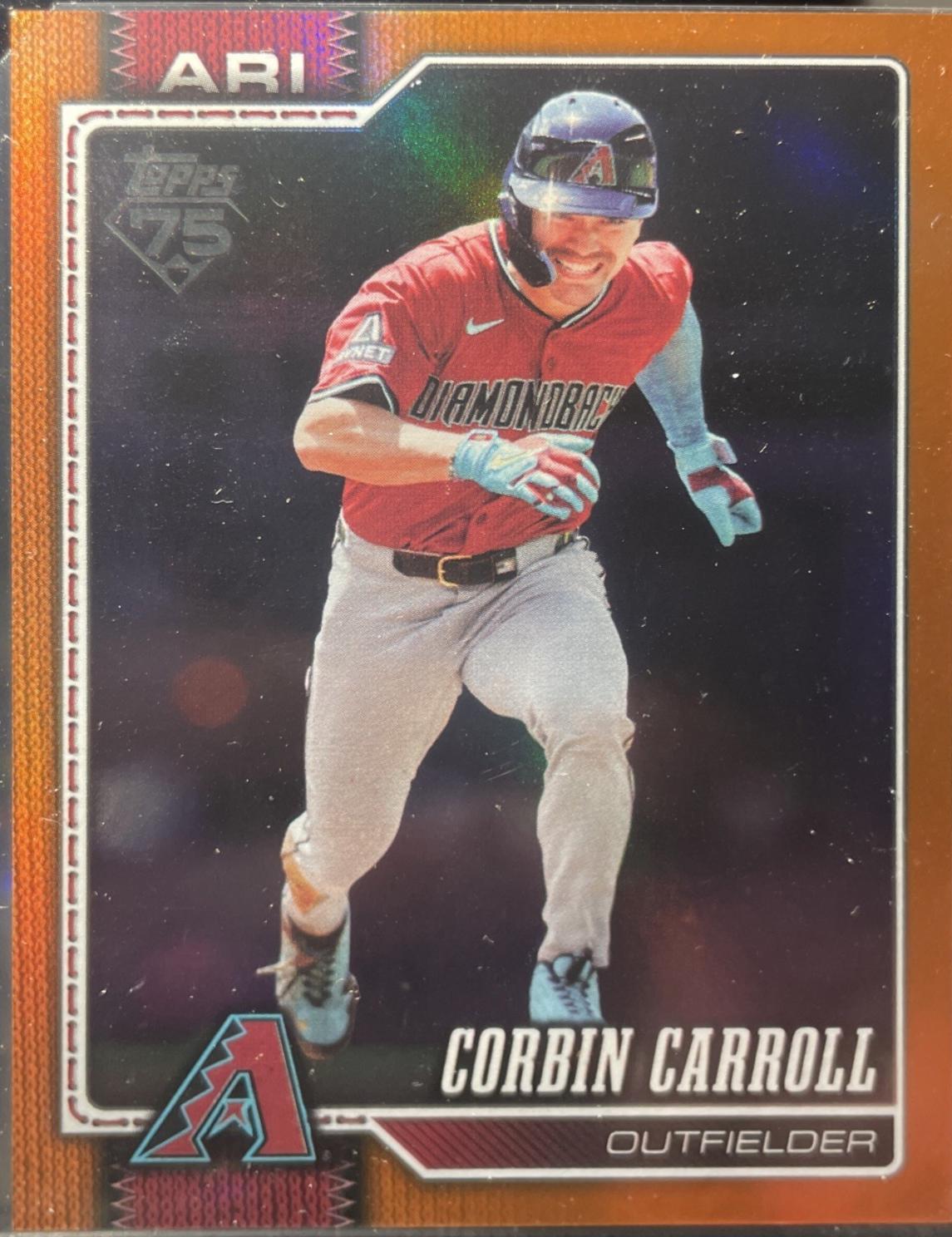 Corbin Carroll [Orange Holo] #314